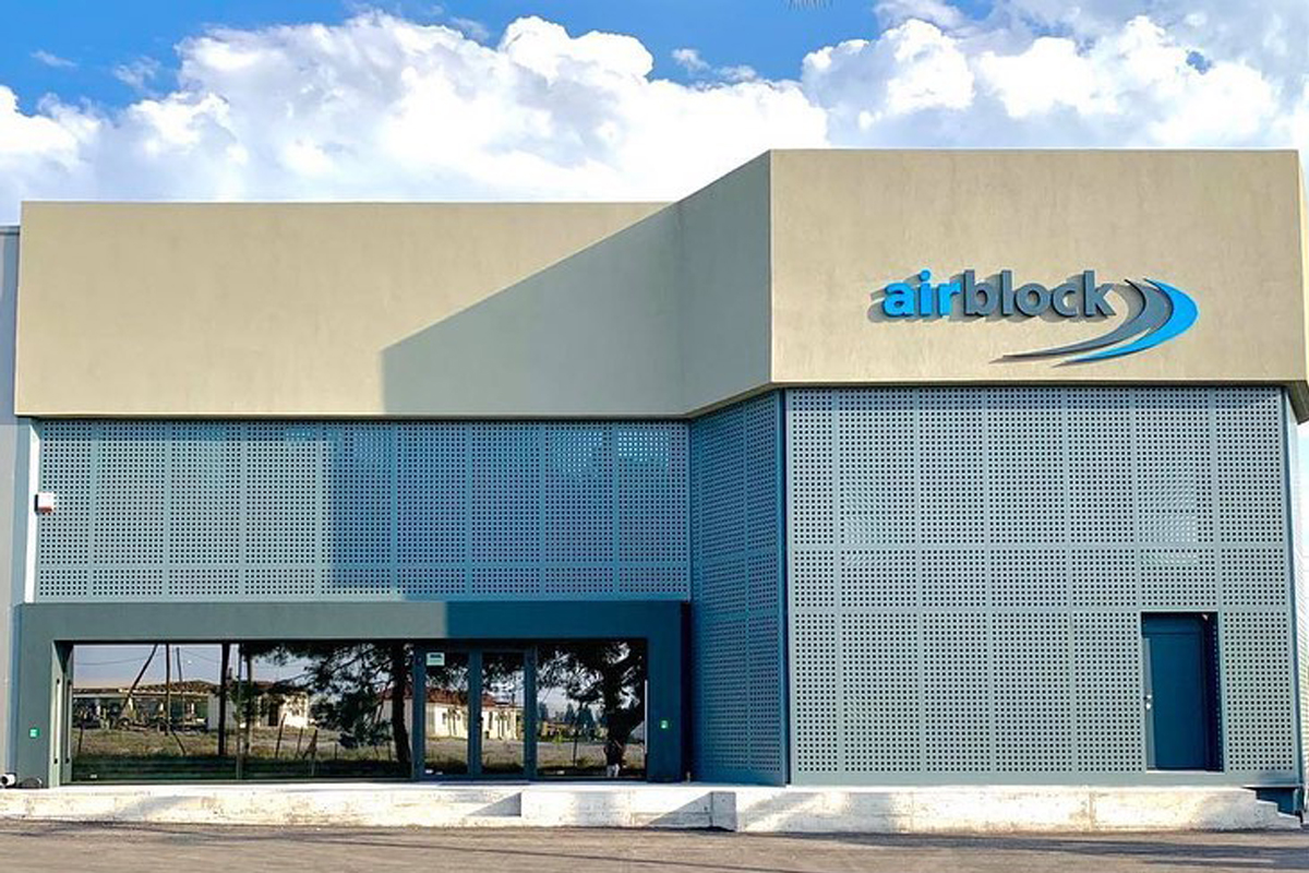 Office building & exhibition of Airblock company in Sindos, Thessaloniki