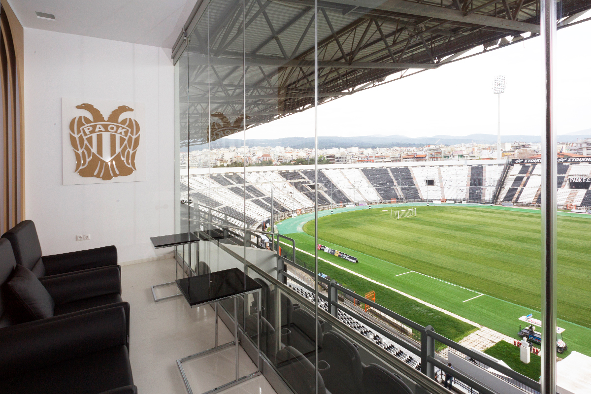 PAOK stadium presidential suite 